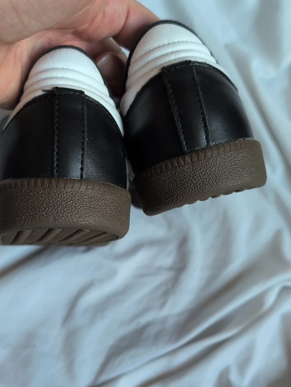 adidas Kids Black and White Samba Sneakers